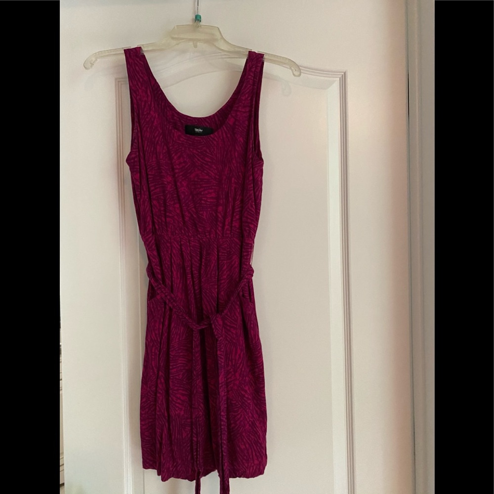 Purple Mossimo sleeveless minidress